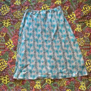 Vintage Silk GAP Fairy Midi Skirt